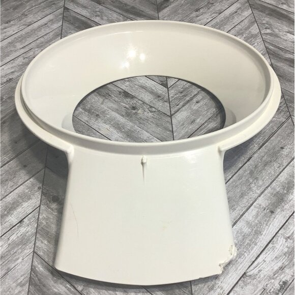 KitchenAid Mixer Attachment Pouring Splatter  Shield With Damage Vintage K-45 - Picture 3 of 5